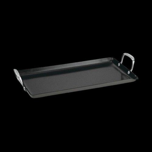 Double Burner Griddle in Black