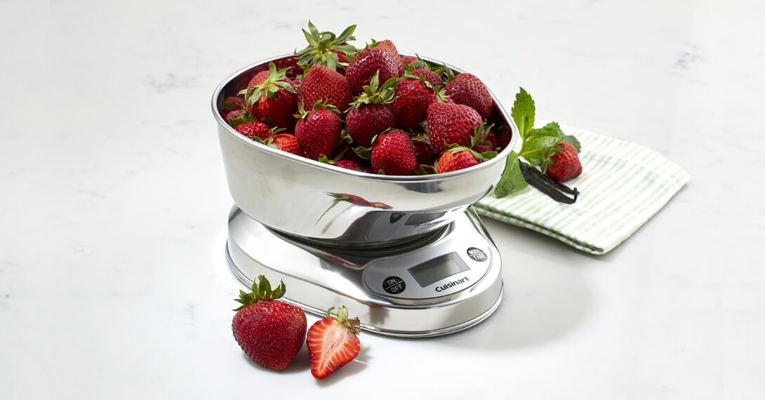 PrecisionChef Bowl Digital Kitchen Scale in Stainless Steel