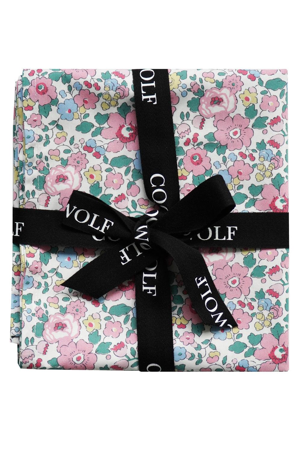 Coco & Wolf Tablecloth made with Liberty Fabric BETSY CANDY FLOSS