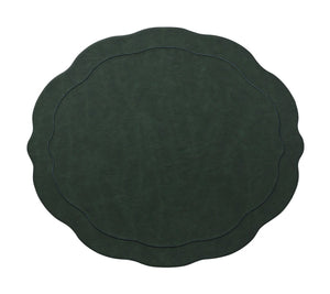 Kim Seybert, Inc.Tailored Placemat in Hunter Green, Set of 4Placemats