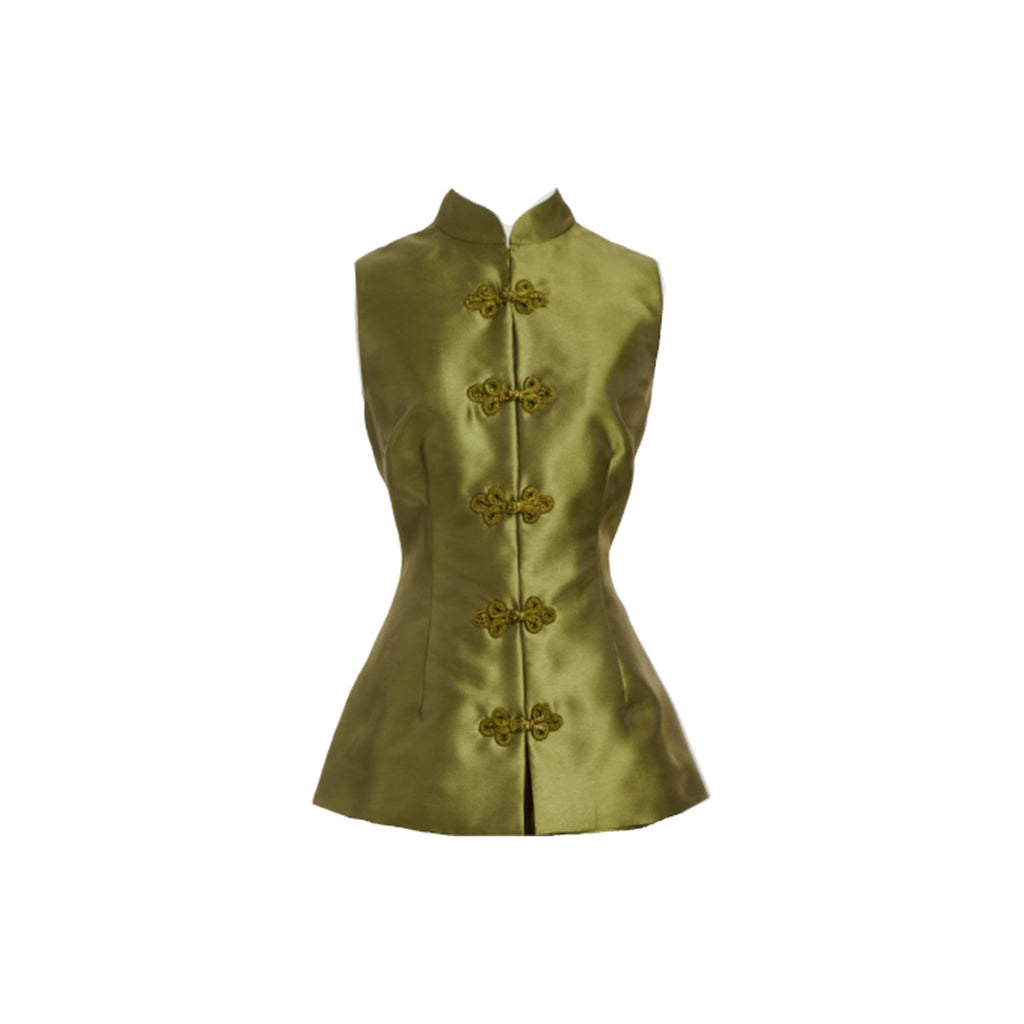 Tamara Top in Olive Green