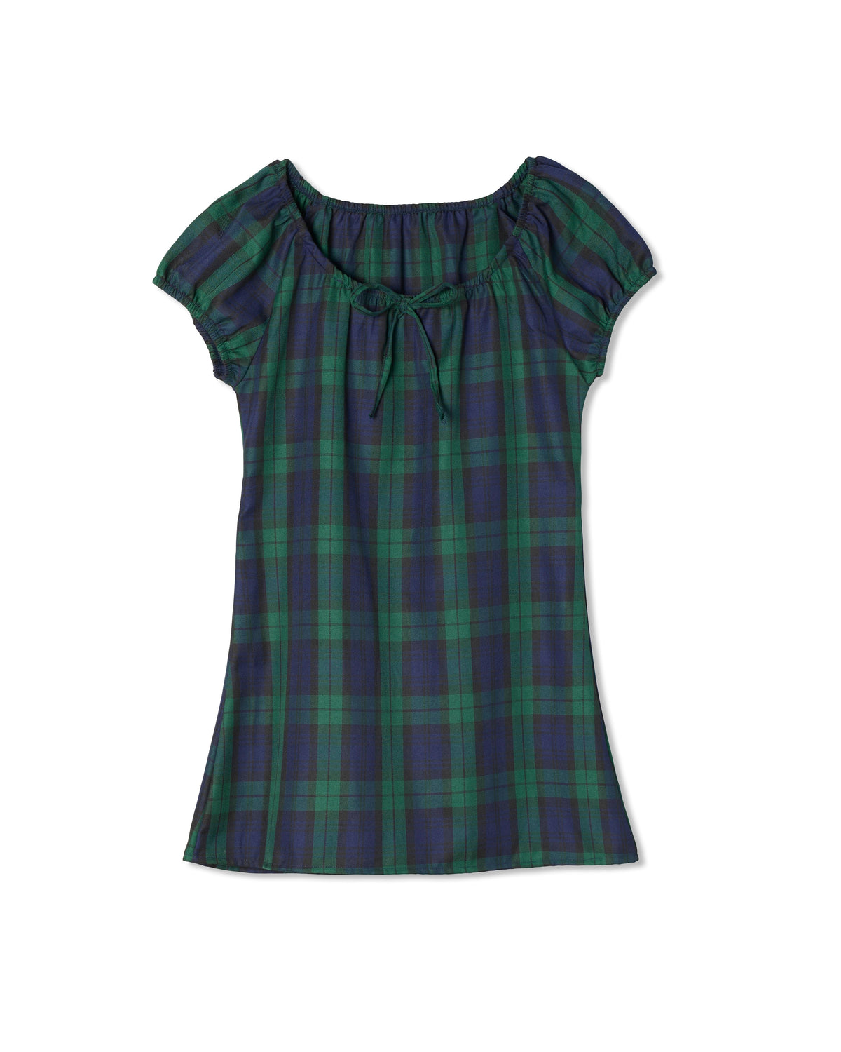 kinderbrook tartan nightgown
