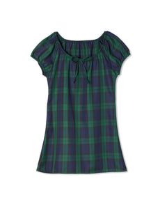 kinderbrook tartan nightgown