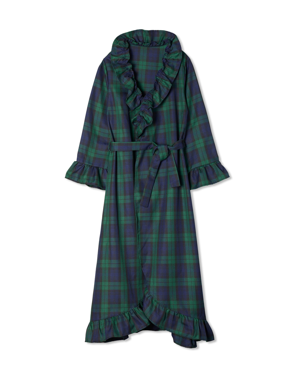 kinderbrook tartan robe