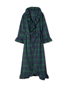 kinderbrook tartan robe