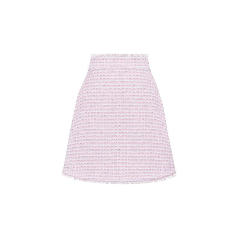 The Ella Skirt in Pink & White