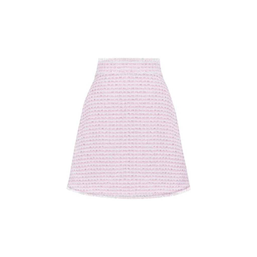 The Ella Skirt in Pink & White