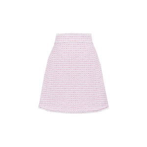 The Ella Skirt in Pink & White