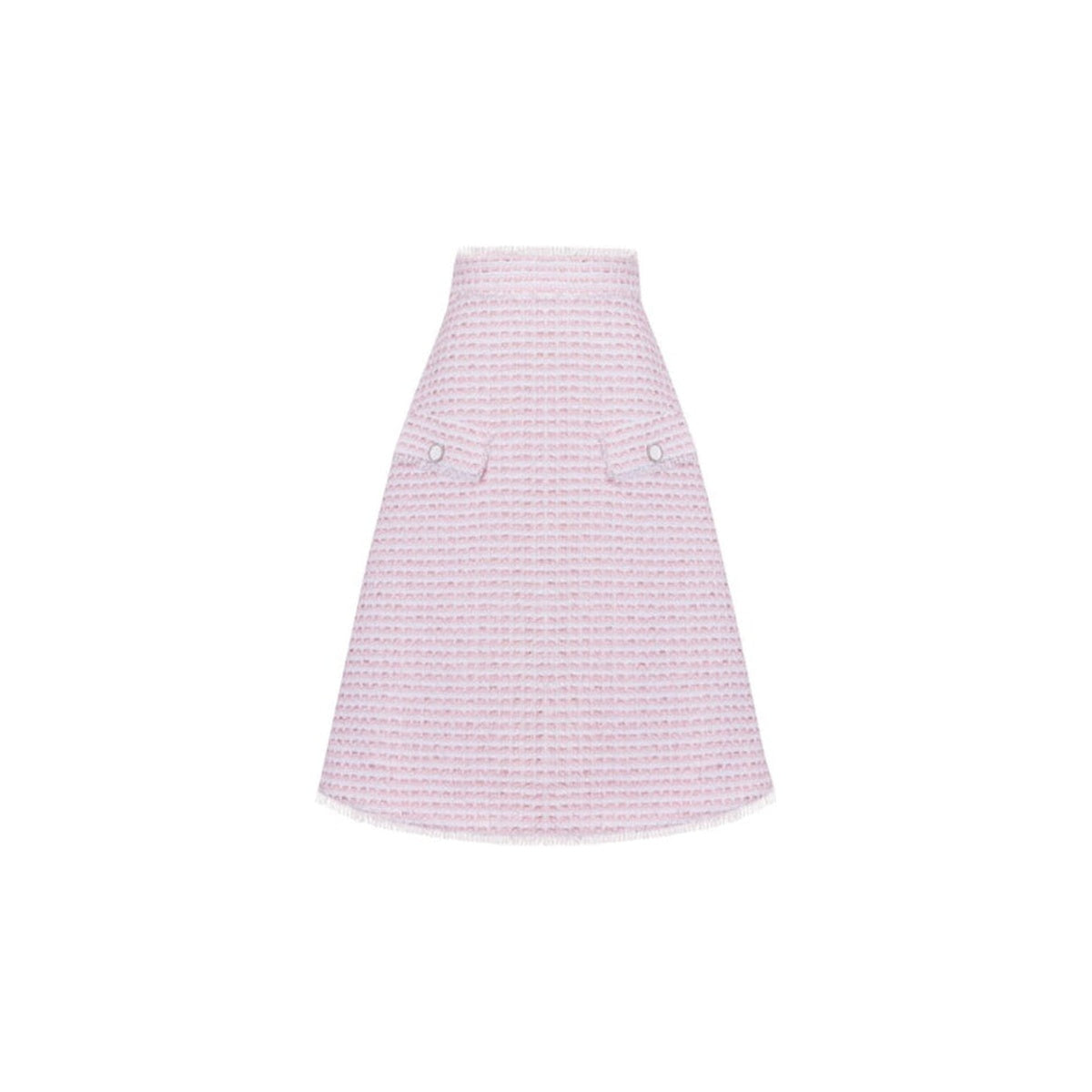 The Hess Skirt in Pink & White