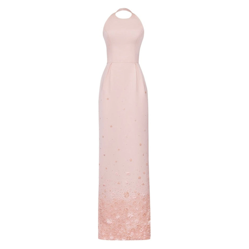 The Indre Gown in Pale Pink