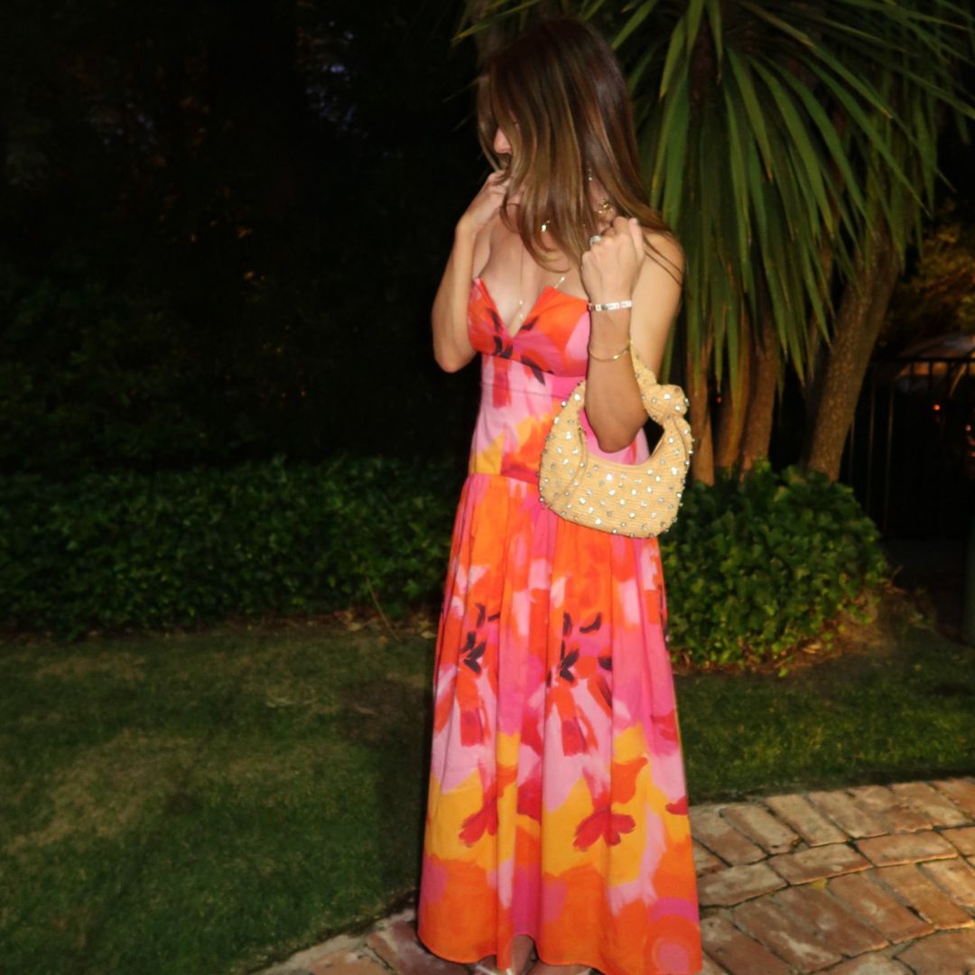 The Josie Knot Bag worn on the wrist