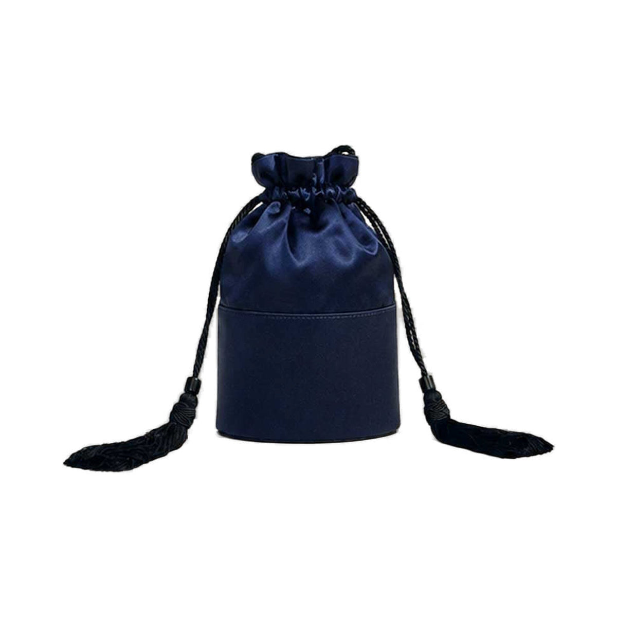 The Lola in Satin in Navy