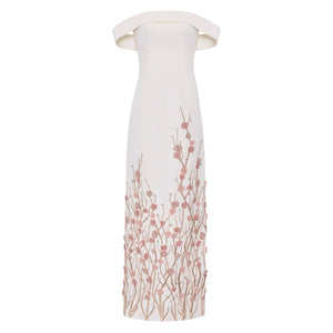 The Natasha Gown in Off-White