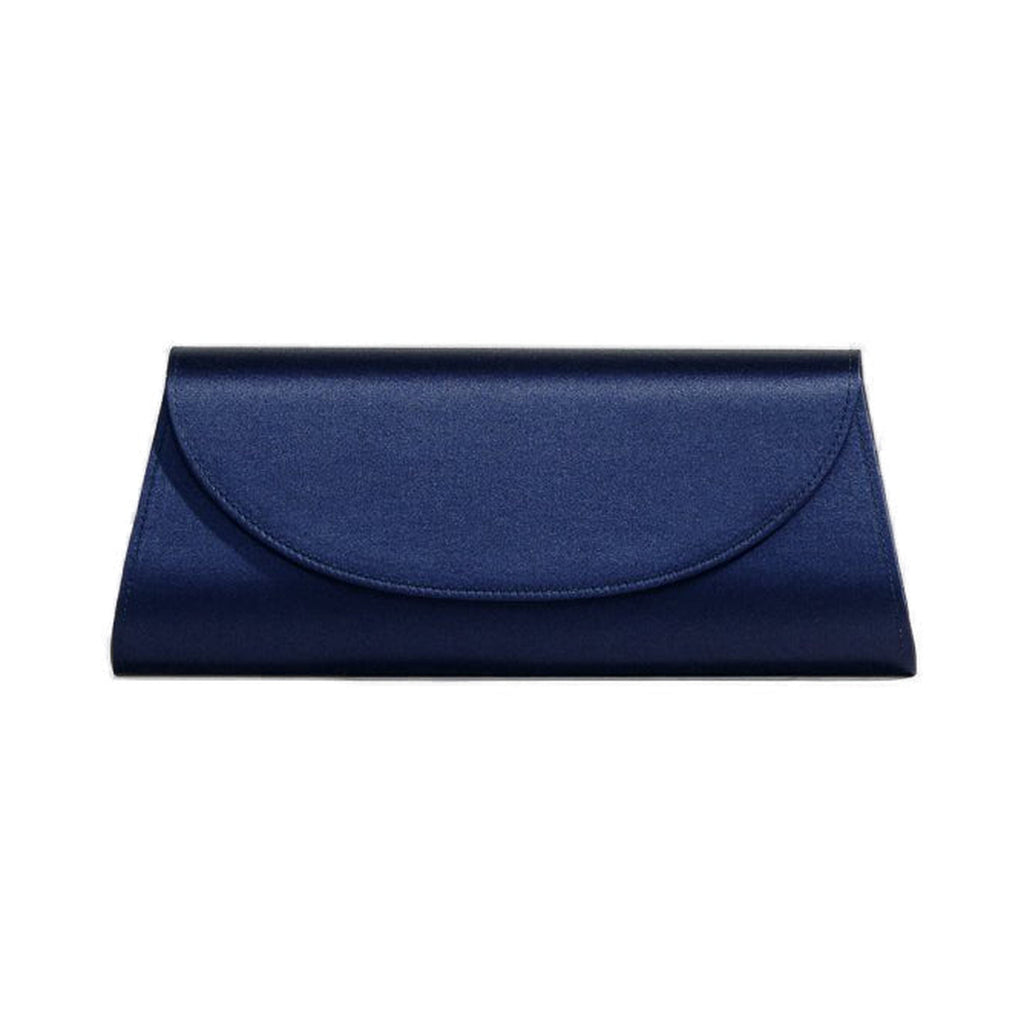 The Opera Clutch in Navy Satin