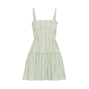 the-seraphina-mini-nap-dress-in-green-jacquard-stripe