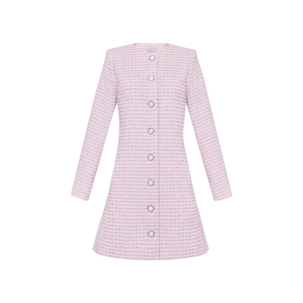The Teresa Jacket in Pink & White
