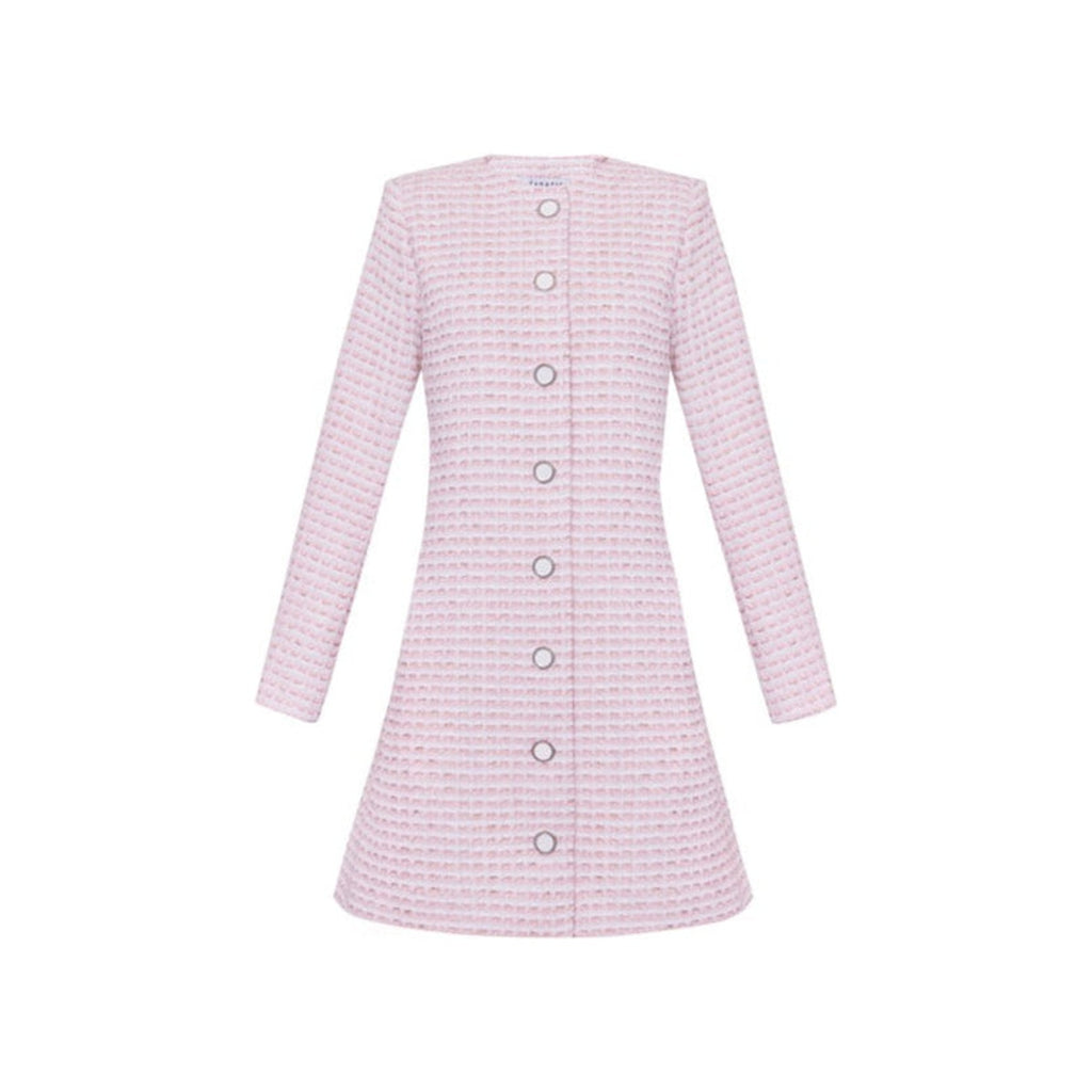 The Teresa Jacket in Pink & White