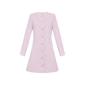 The Teresa Jacket in Pink & White