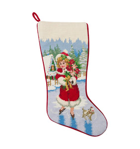 Iceskater Girl Stocking