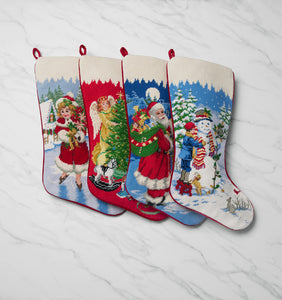 Angel Mom Stocking