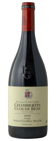 2020 Domaine Robert Groffier Chambertin Clos de Beze