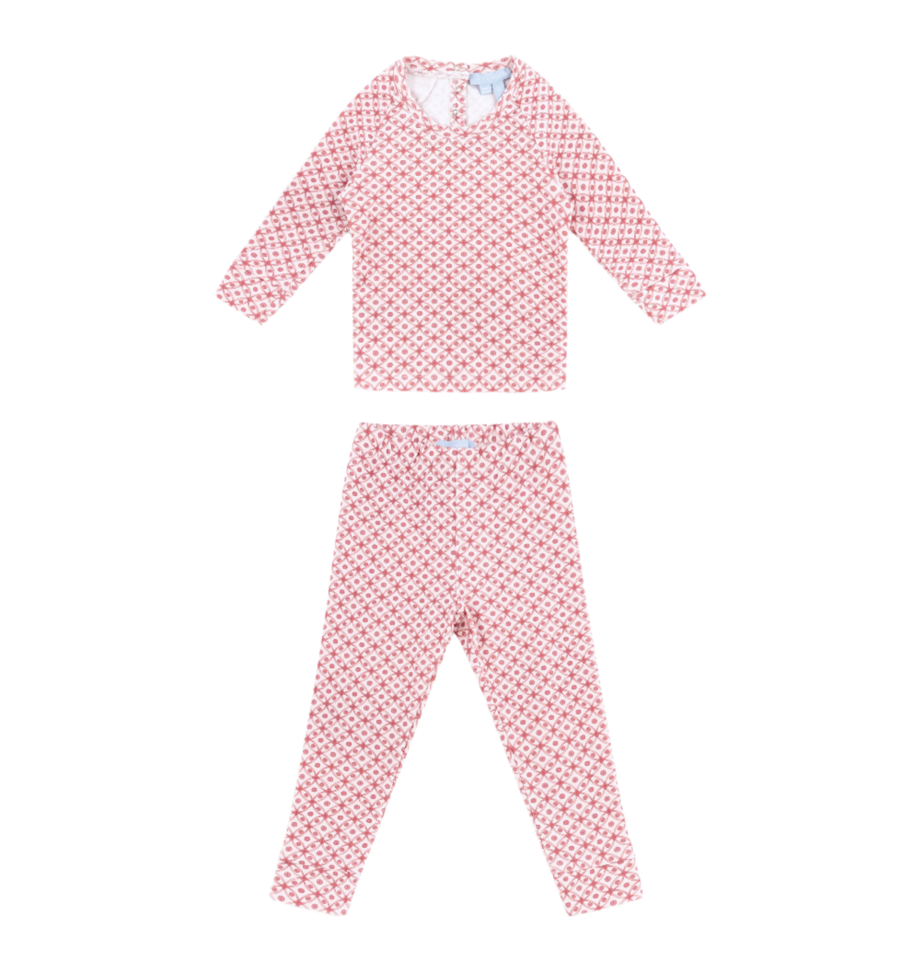 The Tiny PJ Set in Rose Circular Lattice