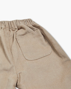 Beige pants on a white background