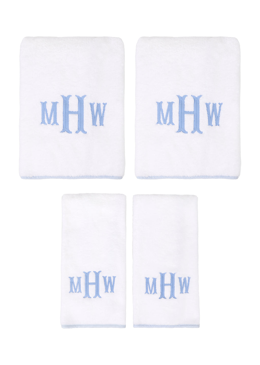 Signature Starter Pack in Light Blue, Set of 4