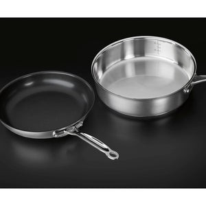 Chef's Classic® Stainless Cookware 13-Piece Set in Stainless Steel