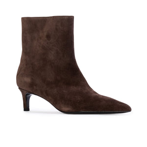 Trina 50 Boot in Dark Brown Suede