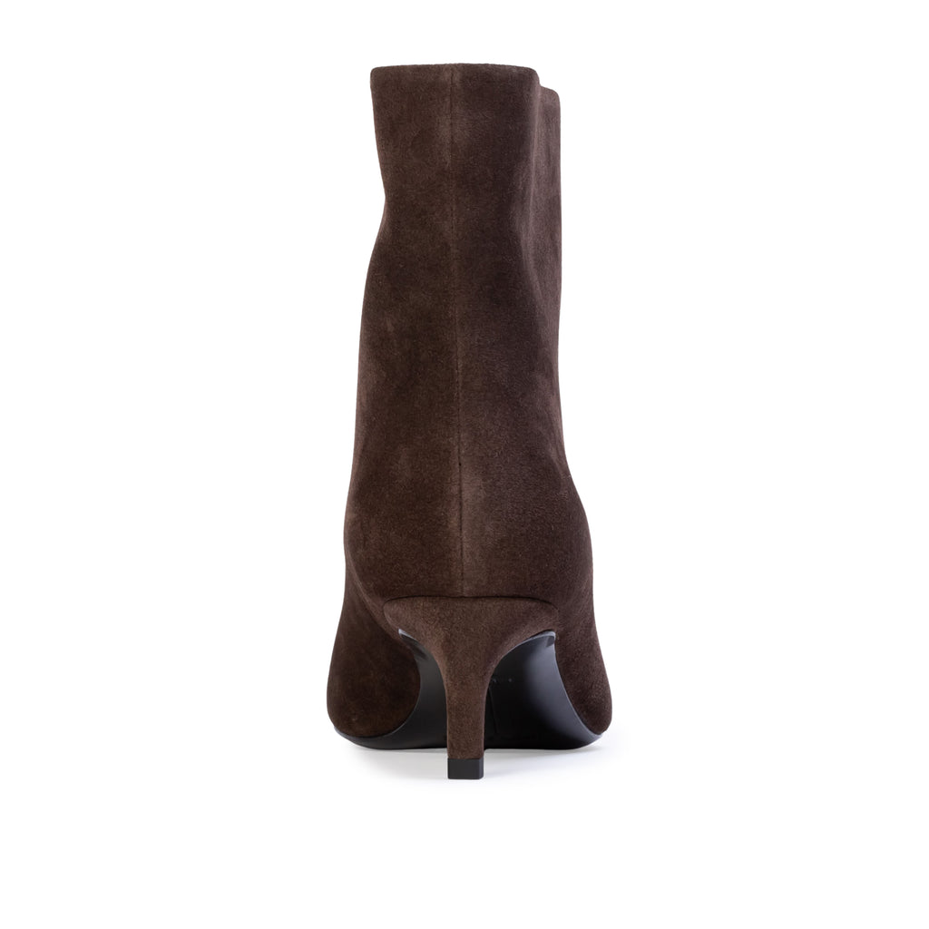 Trina 50 Boot in Dark Brown Suede