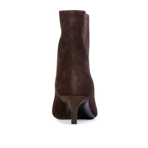 Trina 50 Boot in Dark Brown Suede