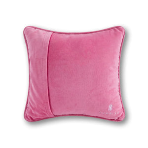 Trust Dolly Needlepoint Pillow - velvet back