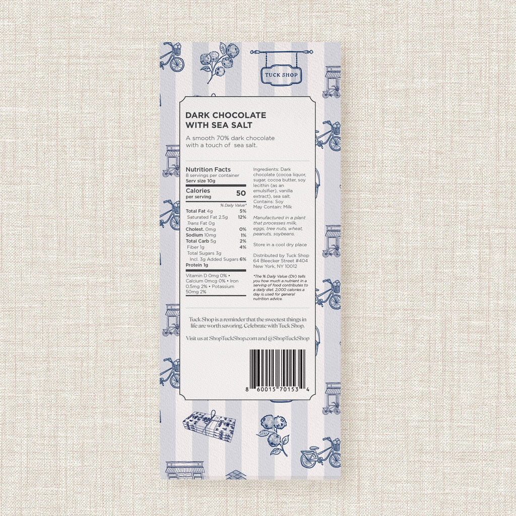 Tuck Shop Dark Chocolate with Sea Salt