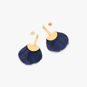 Tucket Blue Grecian Earring