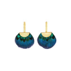 Tucket Blue Grecian Earring