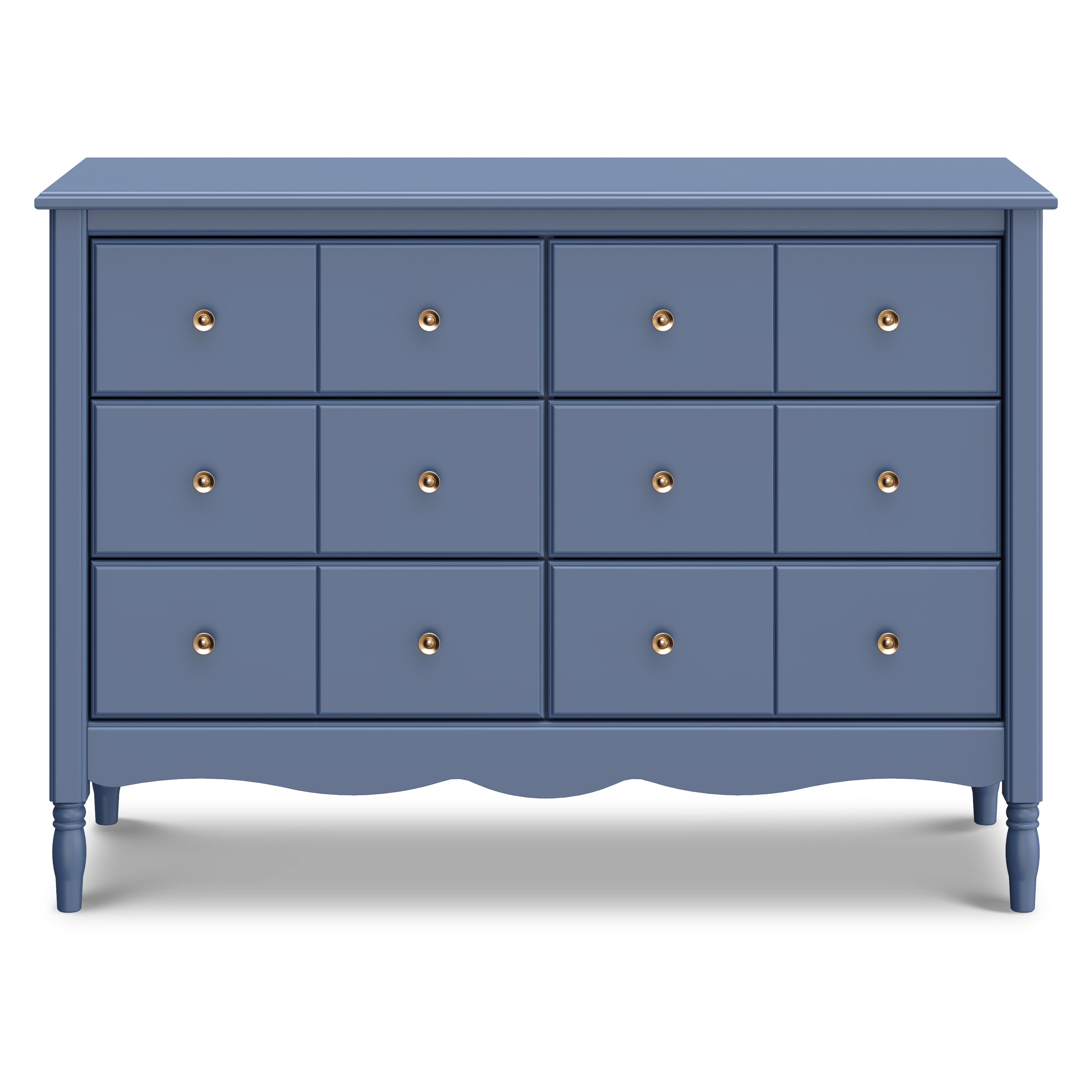 Liberty 6-Drawer Assembled Dresser in Cove Blue
