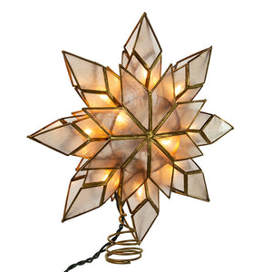 Capiz Clear Star Treetop