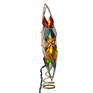 Capiz Star Multicolored Treetop