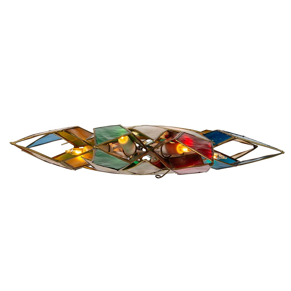 Capiz Star Multicolored Treetop