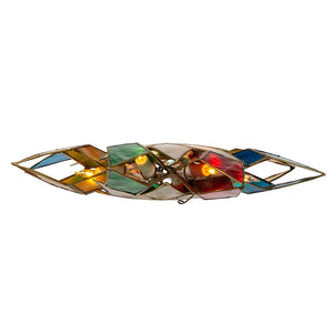 Capiz Star Multicolored Treetop