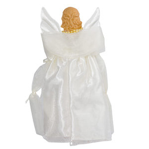 Gold and Ivory Angel Treetop