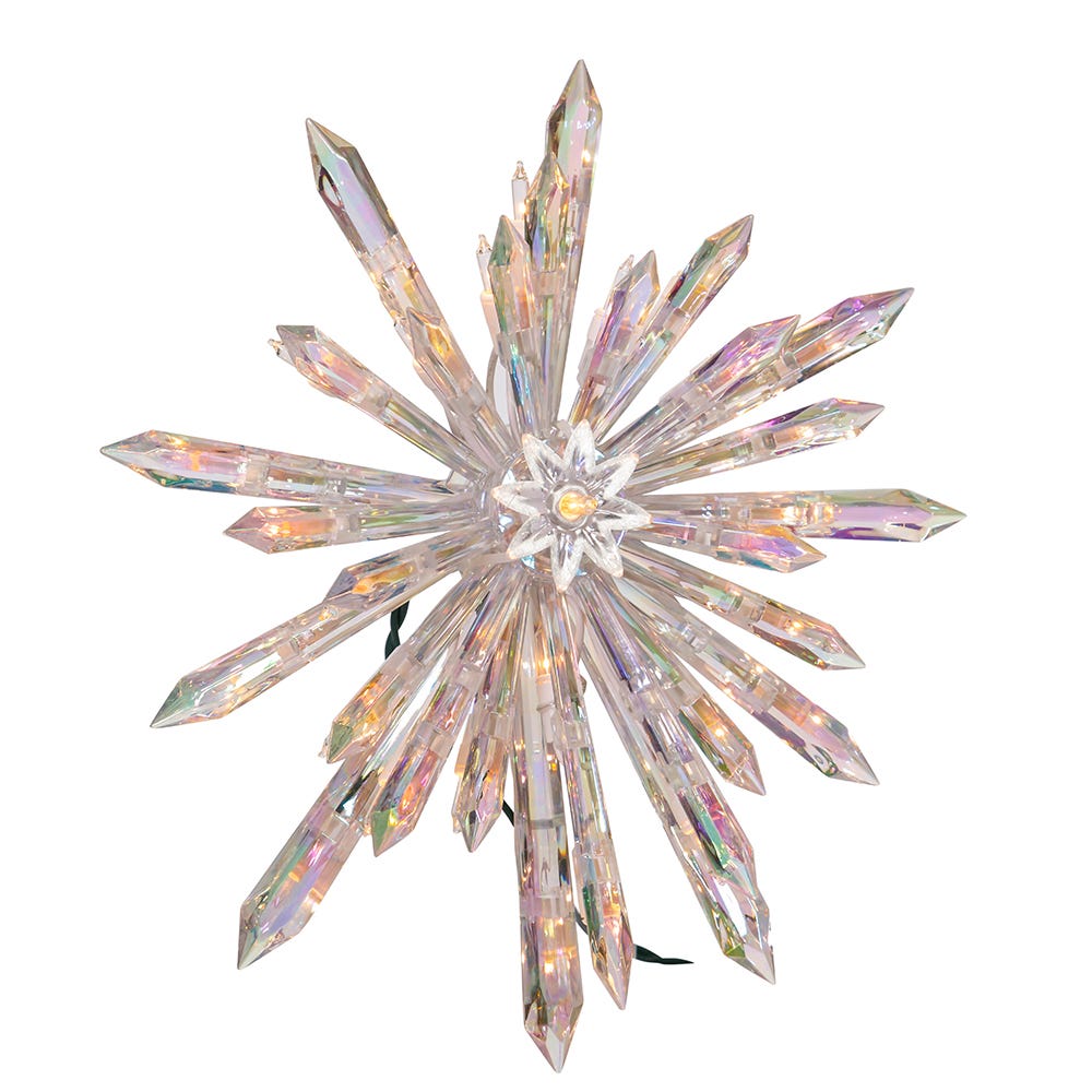Crystal Snowflake Treetop