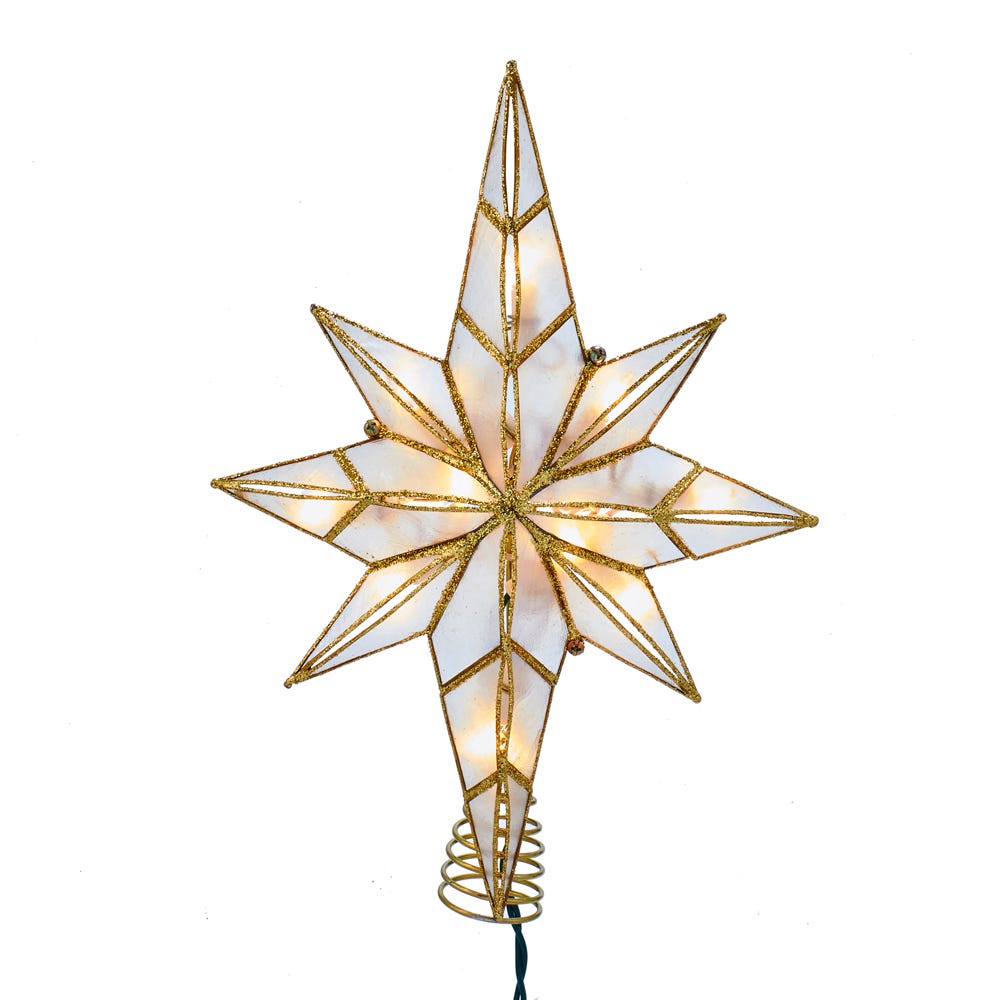 Capiz Bethlehem Star Treetop