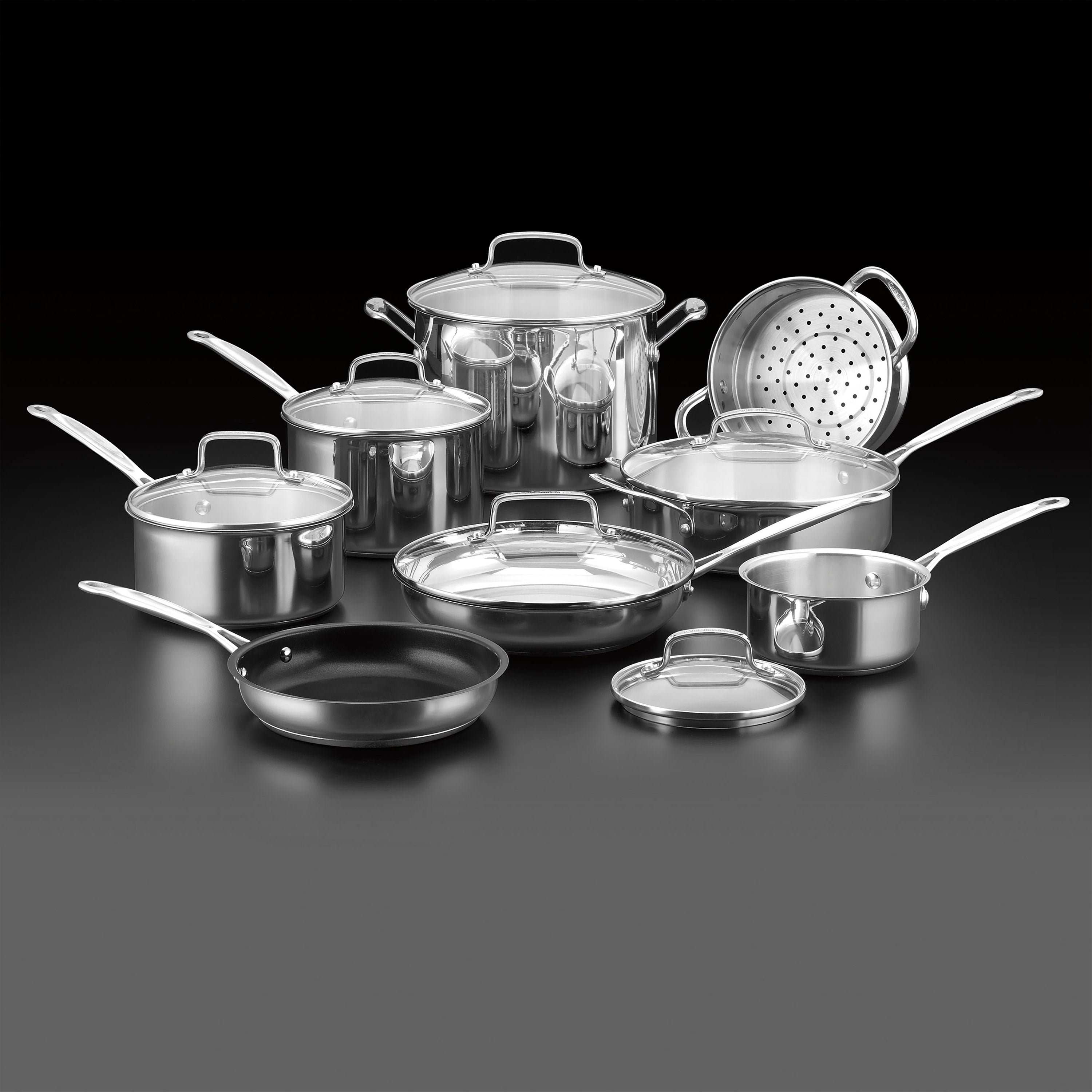 Chef's Classic® Stainless 14-Piece Set in Stainless Steel