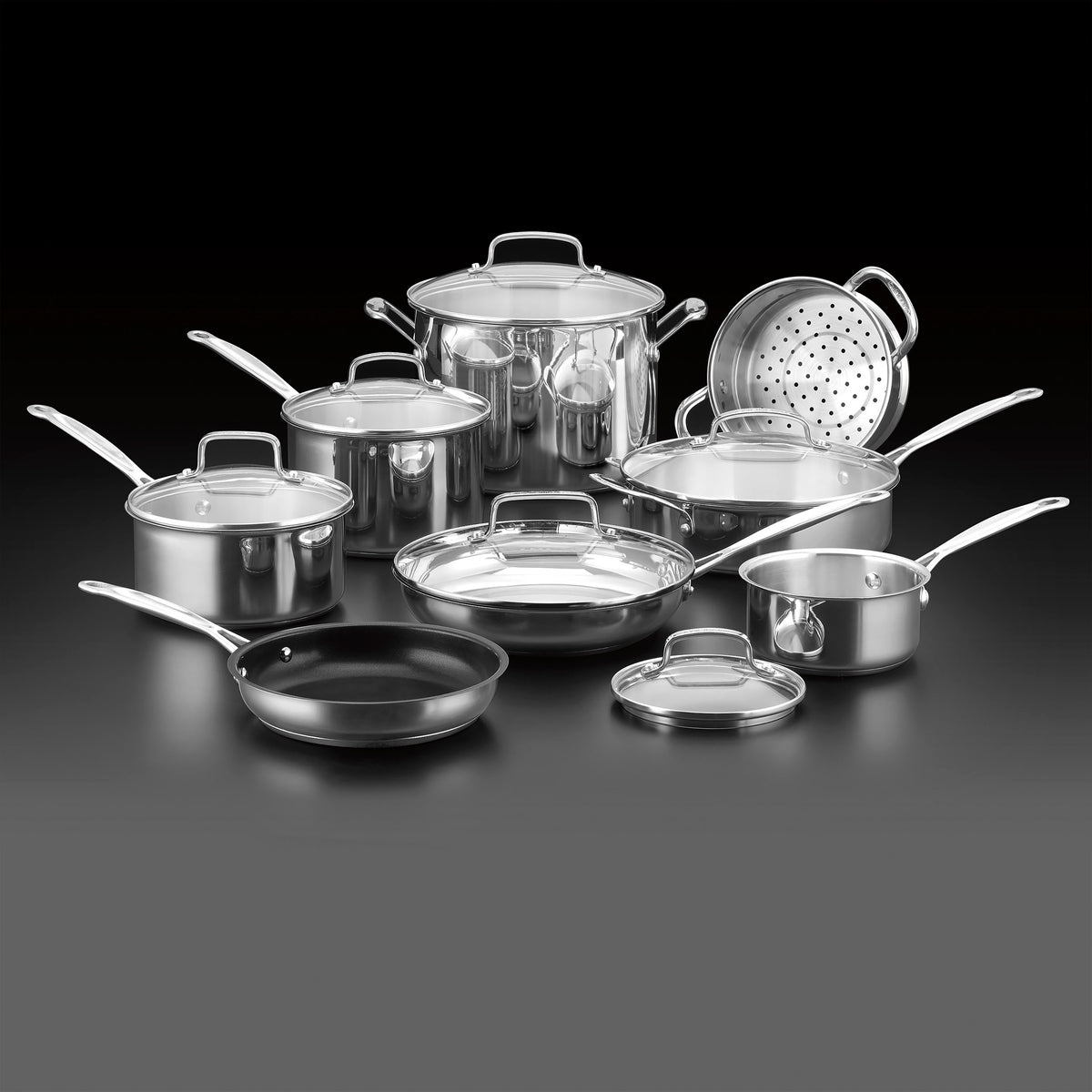 Chef's Classic® Stainless 14-Piece Set in Stainless Steel