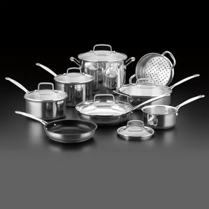 Chef's Classic® Stainless 14-Piece Set in Stainless Steel