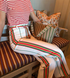 Isabelle Tote Bag in Winter Stripe