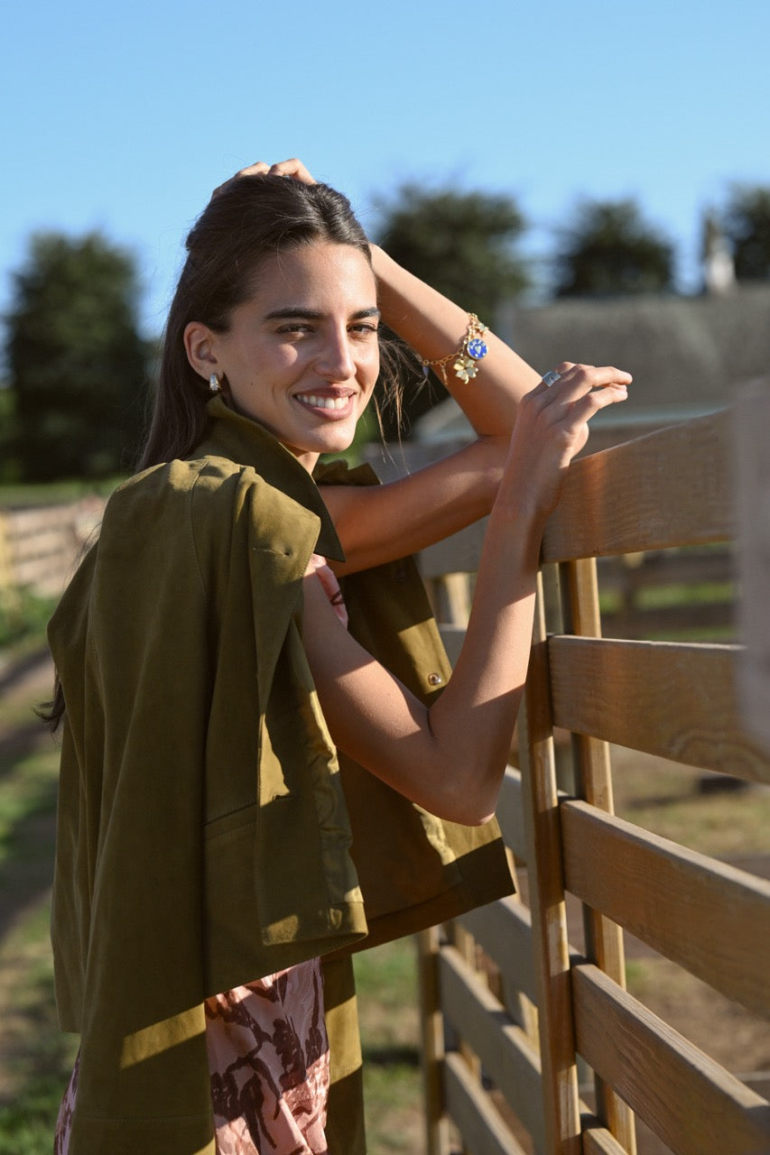 Gidget Jacket in Olive