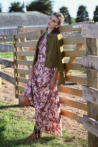Emily Dress in Sugarcane Multi